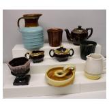 Vintage Pottery Tea Pots & Misc.
