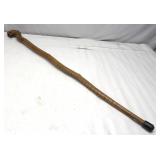 Dragon Carved Wood Cane 36"L
