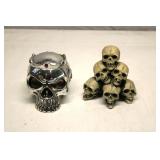 Skull Trinket Box & Sculpture