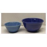 Vintage Pottery Mixing Bowls set 2