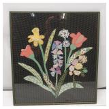 Embroidery / Applique Wall Decor Colorful Handmade