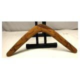 Wooden Aboriginal Boomerang