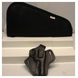Leather Holster & Pistol Case