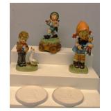 Hummel figurine & Wind Up Music Box