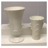 Anchor Hocking Fire King Vitrock & Deco Vases 7,5"
