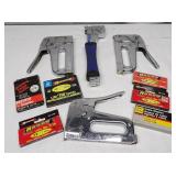 Staple Guns & Staples Lot