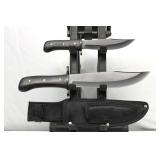 Bowie-style combat knives Set