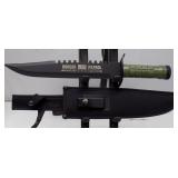 Border Patrol survival Bowie knife