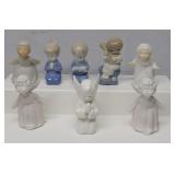 Vintage Porcelain Angles Lot