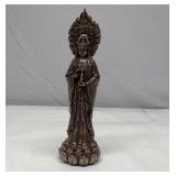 Guan Yin statue Cast Bronze 7.5' Tall