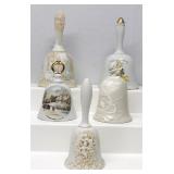 Collectible Porcelain Bells Lot