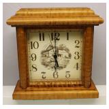 Vintage Battery Operated Mantle Clock