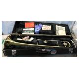 Yamaha student trombone, likely a YSL-354 model