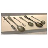 Vintage Sterling Silver Spoons Lot