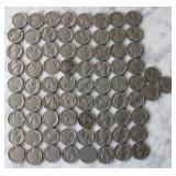 Indian Head Buffalo Nickels 75 Coin Lot