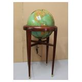 mid-century Replogle floor globe Needs Light bulb