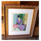 limited edition serigraph titled Happy Memories II