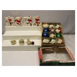 Vintage Christmas Ornaments & Home Decor Lot