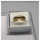 18K Gold Band Ring