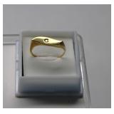 18K Gold Diamond Ring