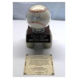 Autographed Nolan Ryan Hall of Fame baseball