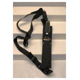 Stainless Steel Fixed Blade Knife Shoulder Holster