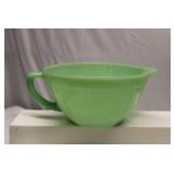 FIRE KING Jadeite Batter Bowl Side Handle Spouted