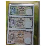 2007 Thai Commemorative Banknote Set