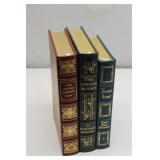 Easton Press leather-bound Edition books set 3