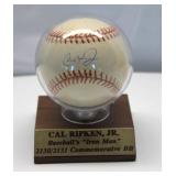 Cal Ripken Signed Baseball
