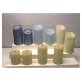 Luminara Flameless Pillar Candles Lot