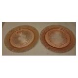 Anchor Hocking Miss America Plates set 2