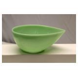 Fire-King Jadeite Swedish Modern Bowl Teardrop