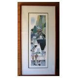 Hopkins Alley (Ketchikan) Rie Munoz 15" X 29"