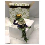 Blue Sky Clayworks 'Frog Prince' shelf sitter