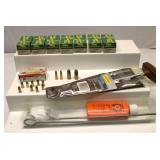 22 Cal. Rounds & Cleaning Items Lot