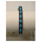 Vintage Sterling Silver Tourquoise Bracelete