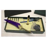 vintage-style calligraphy set