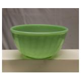 Fire King jadeite green mixing bowl 6"