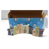 Blue Sky Clayworks Village Jerusalem Menorah