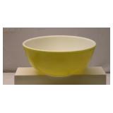 Pyrex primary yellow mixing bowl
