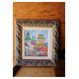 Painting Miasto Old Warsaw Anatole Krasnyansky