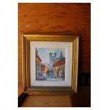 Painting "Old Gate Gdansk" Anatole Krasnyansky