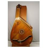 Ukrainian bandura lute-like string instrument