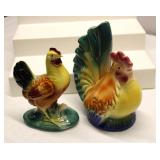 Royal Copley ceramic Chicken Feed Coin bank & Hen