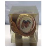 Cal Ripken Jr. and Lou Gehrig comm. baseball