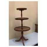 Duncan Phyfe 3 Tier Butlers Table