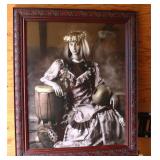 Photographic print titled "Little Hula Girl" Signe