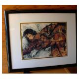 Reclining Female Figure Elaine Elliott 22x18
