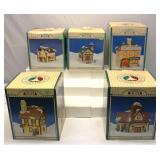 Christmas Vally Light Up Houses Lot
